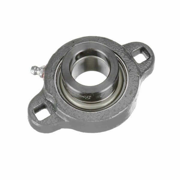 Browning Mounted Ductile Iron Two Bolt Flange Ball Bearing, 52100
